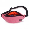 Bolsa de cintura e ombro - saco de esportes - impermeável - nylon - com zíperes