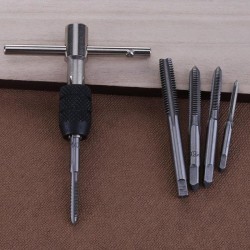6 pieces - T-type - threading screwdriver tap holder - wrench M3/M4/M5/M6/M8 - DIY setHand tools