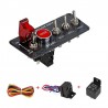 Painel de interruptor de ignição para o carro de corrida - botão de arranque do motor - interruptor de alavanca - 12V LED - QT31