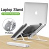 MacBook / laptop PC plástico stand - com proteção de gel de sílica - ajustável e dobrável