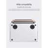 Macbook / laptop suportes - ajustável - preto - suporte de refrigeração universal