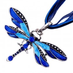 Colar de Dragonfly Bohemian