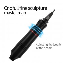 Tatuagem clássica Caneta de Máquina