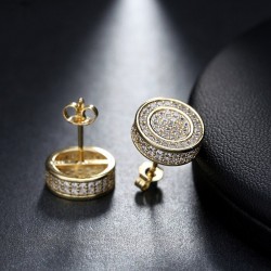 Round Earring - Gold/SilverEarrings