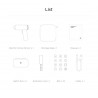 Xiaomi Mijia - 3.6V 2000mAh - cordless - electric screwdriver with 12 pieces S2 screw bitsScrewdrivers