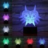 3D owl - LED night lamp - USB - touch control / remote controlLights & lighting