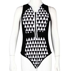 Retro Preto e Branco - roupa de banho