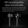 Auscultadores sem fio Bluetooth - preto - leve