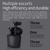 Auscultadores sem fio Bluetooth - preto - leve