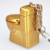 Funny toilet gas lighter - keychain - butaneKeyrings