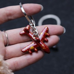 Mini airplanes - keyrings - multiple coloursKeyrings