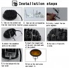 20W 6D 12V 6000K - luz de trabalho para motocicleta - caminhões off-road - ATV - SUV - retro LED bar - lâmpada