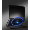 Ventilador de resfriamento de 12-17 polegadas para MacBook & laptop - suporte - suporte ajustável