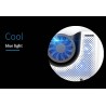 Ventilador de resfriamento de 12-17 polegadas para MacBook & laptop - suporte - suporte ajustável