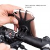 Car - bicycle - motorcycle silicone phone holder - 360 degrees rotatableHolders