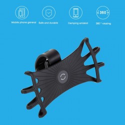 Car - bicycle - motorcycle silicone phone holder - 360 degrees rotatableHolders