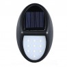 O7K7 - 100mAh - 10 LED - lâmpada solar alimentado - luz do sensor de movimento - impermeável