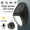 O7K7 - 100mAh - 10 LED - lâmpada solar alimentado - luz do sensor de movimento - impermeável