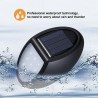 O7K7 - 100mAh - 10 LED - lâmpada solar alimentado - luz do sensor de movimento - impermeável