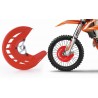 Motorcycle front brake disc protection guard - protective coverProtective gear