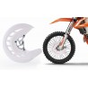 Motorcycle front brake disc protection guard - protective coverProtective gear