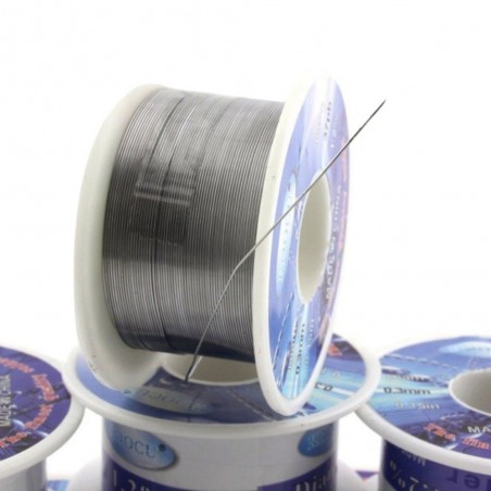 Fio de solda Rosin - 0.3mm - 0.4mm - 0.5mm - 0.6mm - 0.8mm - 1.0mm