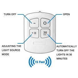 3W LED light - cabinet - wireless - for dormitory closetLights & lighting