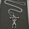 Peso levantamento muscular - cadeia - colar