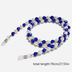 Beaded eyeglass chain - reading glasses - multi colourNecklaces