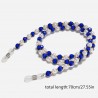 Beaded eyeglass chain - reading glasses - multi colourNecklaces
