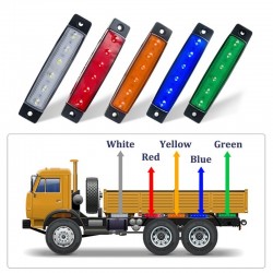 Luzes externas do carro - LED - 6SMD - 12V/24V