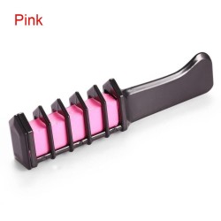 Mini pente de tintura de cabelo temporário descartável