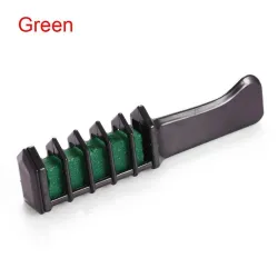 Mini pente de tintura de cabelo temporário descartável
