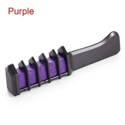 Mini pente de tintura de cabelo temporário descartável