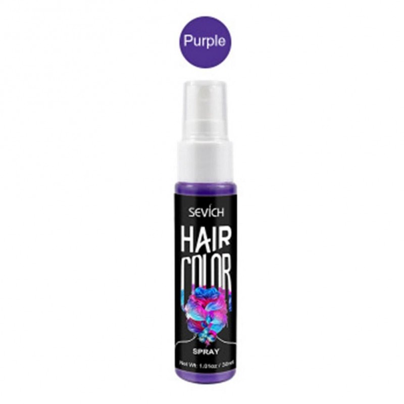 Corante de cabelo de pulverização temporária - 30ml - unisex