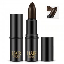 Correção de cabelo cinza temporária - vara de creme de cabelo preto - tintura de cabelo