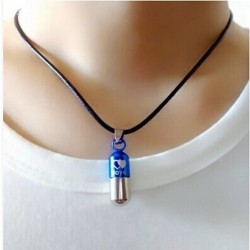 pílula de amor - pingente de cápsula - unisex