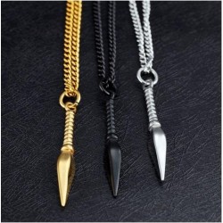 Spear pendant - necklace - 3 coloursNecklaces