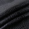 High waisted pencil leather pants - carving printPants