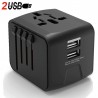 Adaptador universal de viagem - uk/eu/au/asia - projeto seguro do bebê