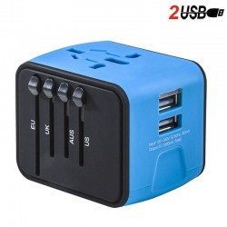 Adaptador universal de viagem - uk/eu/au/asia - projeto seguro do bebê