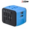 Adaptador universal de viagem - uk/eu/au/asia - projeto seguro do bebê