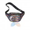 Faixa de peixe fanny pack - saco de cintura - brilhante - 4 cores