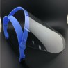 Máscara de proteção de segurança - ajustável - transparente - visor