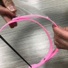 Máscara de proteção de segurança - ajustável - transparente - visor