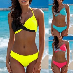 Biquíni sexy - empurrar para cima - swimwear - mulheres - s - 3xl