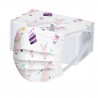 50 peças - máscara médica antibacteriana descartável - máscara boca - 3-camada - unisex
