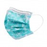10 - 20 - 30 - 50 peças - máscara médica antibacteriana descartável - máscara boca - 3-camada - unisex - borboletas