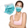 10 - 20 - 30 - 50 peças - máscara médica antibacteriana descartável - máscara boca - 3-camada - unisex - borboletas