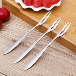 Aço inoxidável - dois garfo de tine - utensílios de mesa - 1pcs - 5pcs - 10pcs